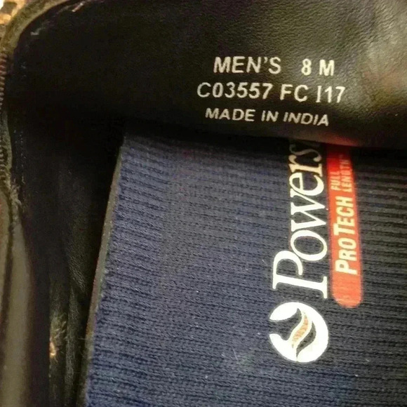 Cole Haan Powerstep Protech Leather Black Loafer 8 - Picture 8 of 8